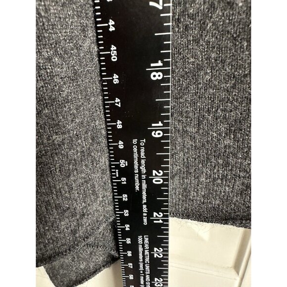 VINCE Dolman Sleeve 100% Cashmere Tunic Boxy Sweater Womens XS/S Gray Colorblock - Picture 8 of 8